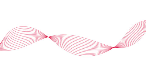 abstract red wave background