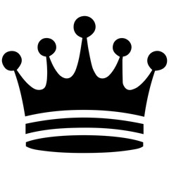 Coronation ceremony crown vector, a detailed illustration for historical or royal-themed projects