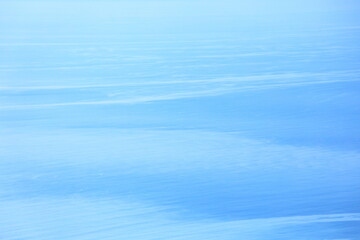 Obraz premium デザイン的な波模様と潮目