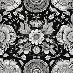 seamless floral background