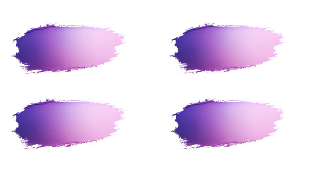 set of Abstract purple gradients, isolated on white background - Powered by Adobe