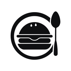fast food icon vector art
