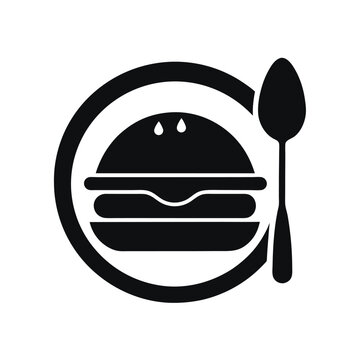 fast food icon vector art