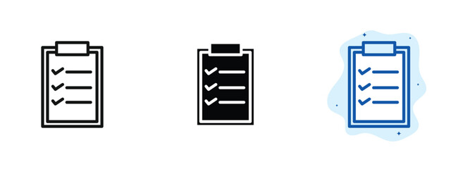 set of pixel perfect colored List icon, 1 silhouette, 1 Unexpanded, Bulleted or numbered list icon for UI or content.