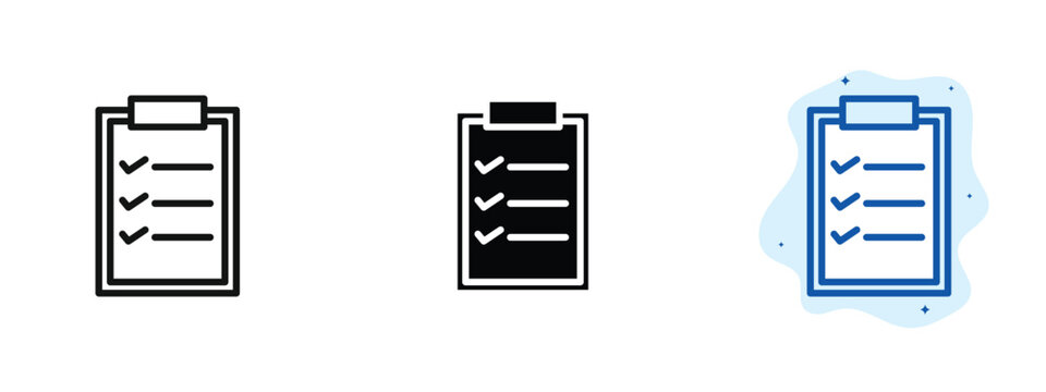 set of pixel perfect colored List icon, 1 silhouette, 1 Unexpanded, Bulleted or numbered list icon for UI or content.