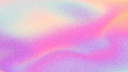 Soft pastel gradient pattern in pink, purple, blue. Iridescent glow, 2000s aesthetic, fluid texture. Background, digital art, modern Y2K, 90s style, creative banner, summer visuals.