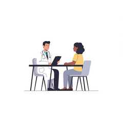Fototapeta premium Doctor-Patient Consultation