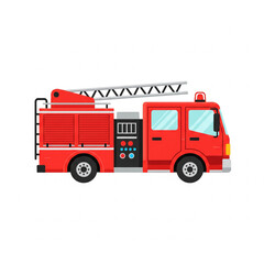 Fire Truck Illustration