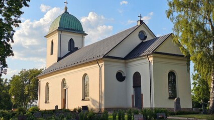 Sweden. Ljung's church is a church building in Ljung in the Diocese of Linköping. It is the parish church in Vreta Kloster's parish and is located about four km northwest of Ljungsbro. 