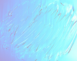 Glossy Liquid Movement: Viscous Thick Gel Abstract Background