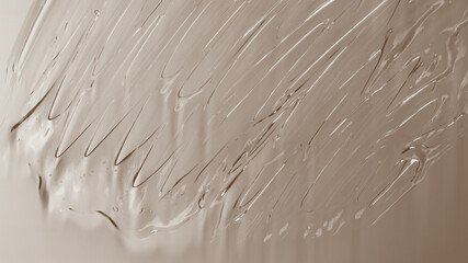 Glossy Liquid Movement: Viscous Thick Gel Abstract Background
