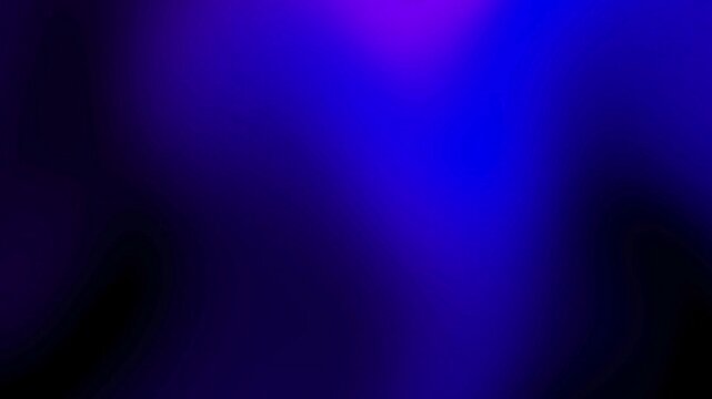 Dark blue gradient background with floating particles and soft glow

