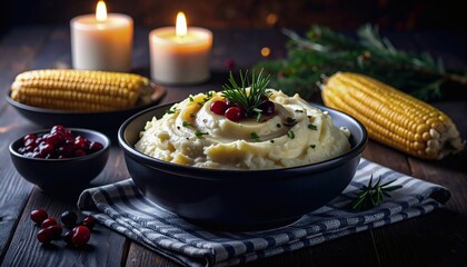 A Cozy Dining Experience in a Rustic Setting