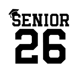 Senior 2026 Graduation Bundle | Class of 2026 SVGs & Graphics
Class of 2026 Senior Year Bundle | School Graduation Clipart Set