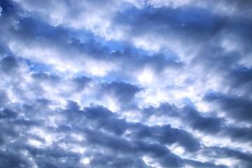 畝のような雲