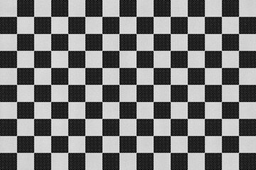 Colorful trendy checker board background template. Geometric cool square texture in vintage milenium style. Psychedelic poster frame bundle. Silver black background, wallpaper