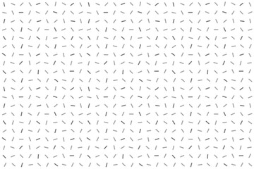 Abstract grey texture seamless pattern with geometric stripes lines isolated on transparent background. 