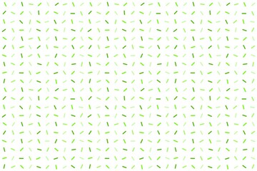 Abstract green stripe or line texture seamless pattern on white background. Green geometric hand-drawn noise stripes lines background design for card, print, textile, banner, wallpaper, etc.