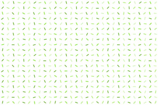 Abstract green stripe or line texture seamless pattern on white background. Green geometric hand-drawn noise stripes lines background design for card, print, textile, banner, wallpaper, etc.