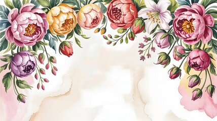 A beautiful pink rose bouquet blossoms with the joy of spring, perfect for a wedding or Easter celebration