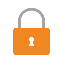 Lock icon. Padlock open and closed. Locked and unlocked icon. Security symbol. Vector illustration.