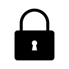 Lock icon. Padlock open and closed. Locked and unlocked icon. Security symbol. Vector illustration.