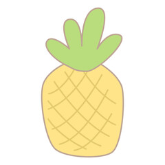 summer day elements clip art set. Summer element collection. Summer holiday beach. Cartoon flat vector isolated on white bạckground