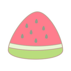 summer day elements clip art set. Summer element collection. Summer holiday beach. Cartoon flat vector isolated on white bạckground