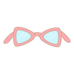 summer day elements clip art set. Summer element collection. Summer holiday beach. Cartoon flat vector isolated on white bạckground