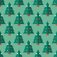 Fototapeta premium christmas tree pattern