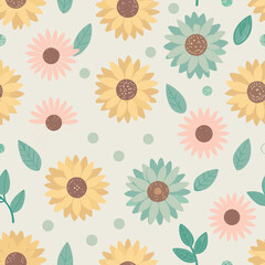 pattern with flowers