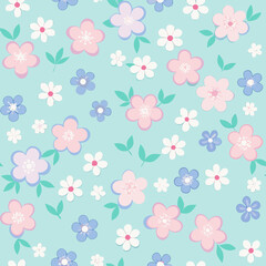 pattern with flowers