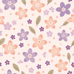 pattern with flowers
