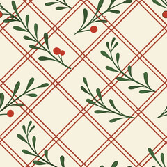 seamless pattern with leaves