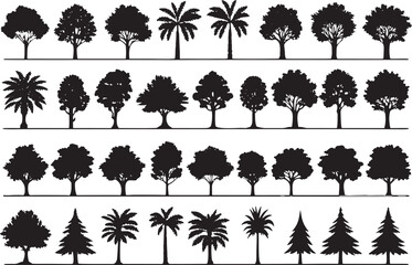 collection of trees