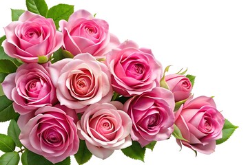 Obraz premium Bouquet of pink roses