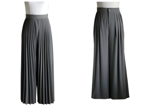 elegant womens gray isolated on white background PNG, AI GENERATED