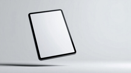 Tablet Minimalism: A Blank Canvas for Your Ideas