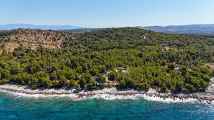 HRV, Kroatien, Brac, Insel in Dalmatien, Milna