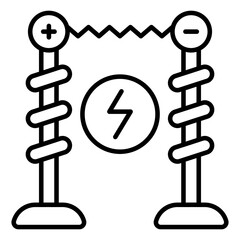 Premium download icon of Tesla coils