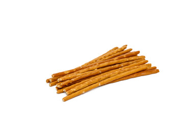 Salty baked sticks with salt