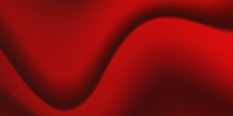 Abstract red and black wave pattern showcasing smooth gradients and dynamic shapes in a bold artistic composition. Vibrant display of swirling red and black hues creates a striking abstract background