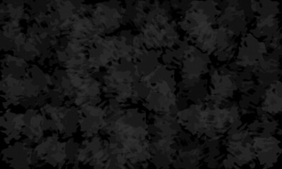 Dark Grunge Camo Texture Background – Black Abstract Camouflage Design