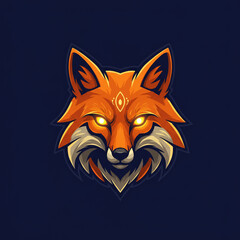 Fototapeta premium 숲 속의 여우정령