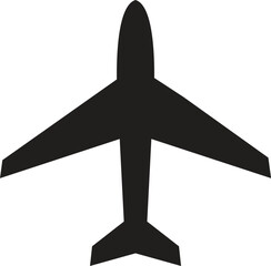 Tourism, airplane flies above the clouds in the sky. Air plane flight route. Vector Aircraft and cloud sign. For summer vacation or holiday. 