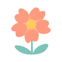 vector illustration of a flower