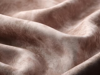 CloseUp of Textured Leather Surface