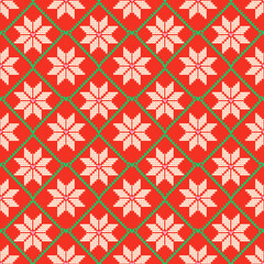 A festive and cozy knitwear design, ideal for winter or holiday themes