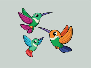vector illustration of a bird