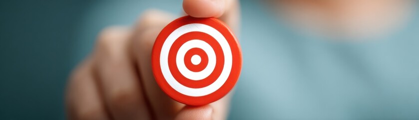 Targeting Success Focus on Goals Business Environment Visual Content Close-up View Conceptual Inspiration